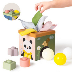 Taf Toys Мултисензорен куб с активности - Интерактивна играчка
