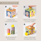 Taf Toys Мултисензорен куб с активности - Интерактивна играчка Продукт Taf Toys Мултисензорен куб с активности - Интерактивна играчка - 2 - BG Hlapeta