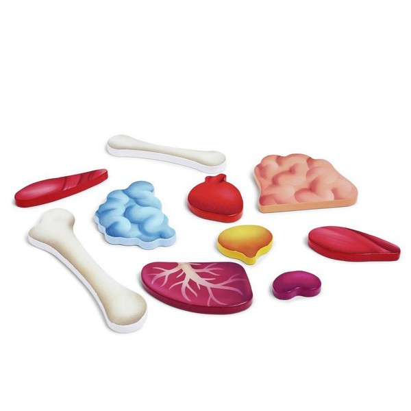 Продукт Hape Човешко тяло - Дървен пъзел, 60 части - 0 - BG Hlapeta