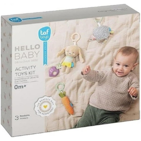 Taf Toys Джени, Спайк и Морковът - Комплект интерактивни плюшени играчки, 3 броя Taf Toys Джени, Спайк и Морковът - Комплект интерактивни плюшени играчки, 3 броя