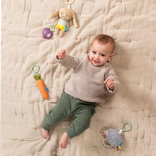 Продукт Taf Toys Джени, Спайк и Морковът - Комплект интерактивни плюшени играчки, 3 броя - 0 - BG Hlapeta