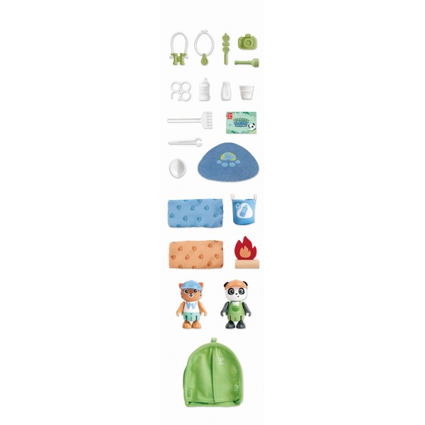 Продукт Hape Еко къмпинг - Комплект за игра, 24 части - 0 - BG Hlapeta