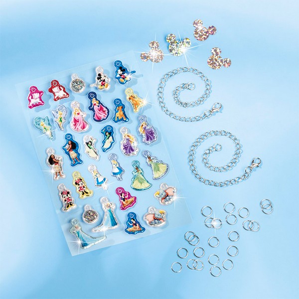 Продукт Totum Disney 100 - Творчески комплект, Направи сам гривни 2 в 1 и диамантена мозайка - 0 - BG Hlapeta