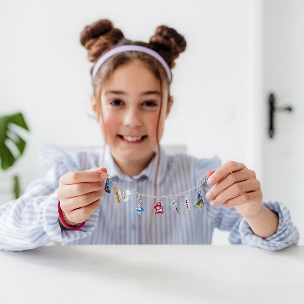 Продукт Totum Disney 100 - Творчески комплект, Направи сам гривни 2 в 1 и диамантена мозайка - 0 - BG Hlapeta