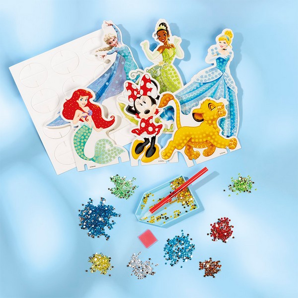 Продукт Totum Disney 100 - Творчески комплект, Направи сам гривни 2 в 1 и диамантена мозайка - 0 - BG Hlapeta