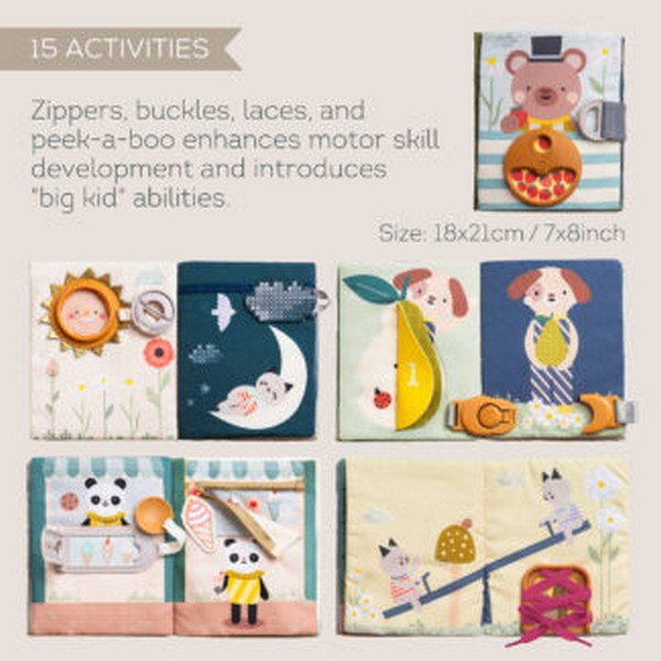 Продукт Taf Toys Книжка за противоположности - Образователна книжка - 0 - BG Hlapeta