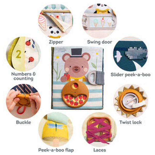 Продукт Taf Toys Книжка за противоположности - Образователна книжка - 0 - BG Hlapeta