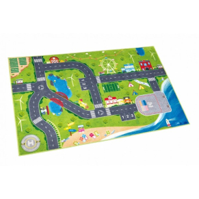 Hape Светът на влаковете - Килимче за игра