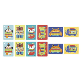 Eurekakids Мозайка с животни - Образователна игра, 160 части