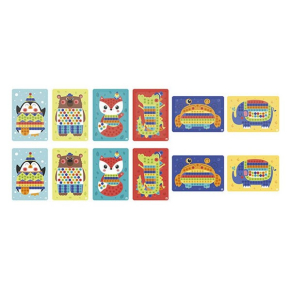 Eurekakids Мозайка с животни - Образователна игра, 160 части