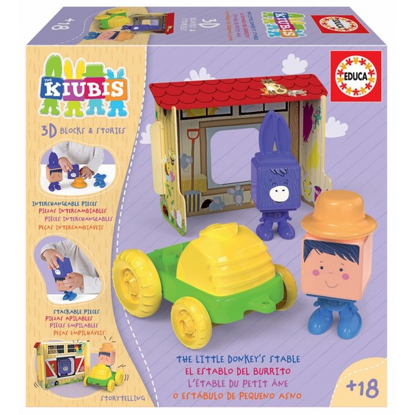 Educa The Kiubis Обора на магарето - Образователна игра