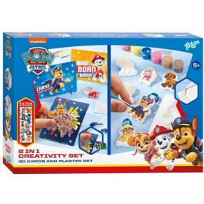 Totum Paw Patrol Направи сам - Творчески комплект, 2 в 1