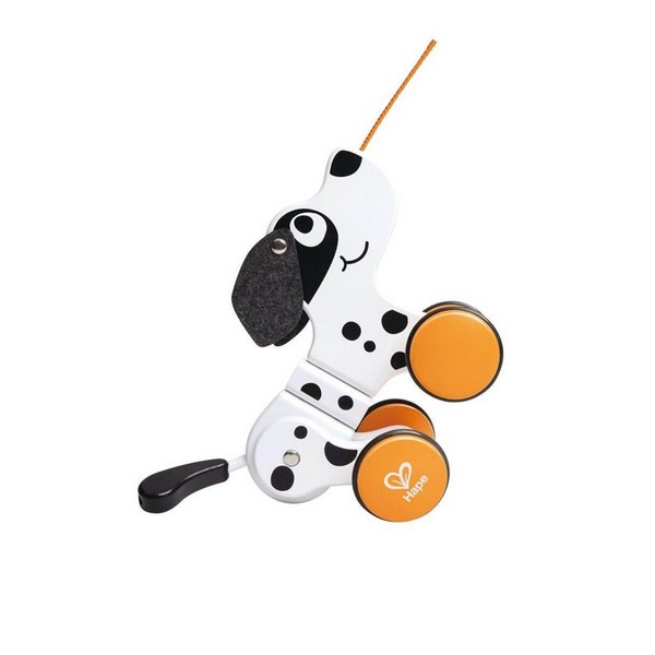 Продукт Hape Далматинец - Дървена играчка за дърпане - 0 - BG Hlapeta