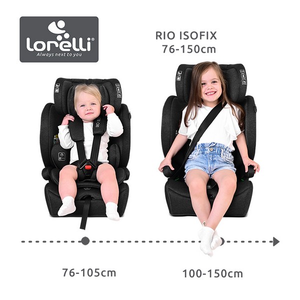 Продукт Lorelli RIO Isofix - Стол за кола 76-150 см. - 0 - BG Hlapeta