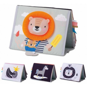 Taf Toys Савана - Мека образователна книжка, 20.5 x 19.5 cm