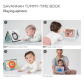 Taf Toys Савана - Мека образователна книжка, 20.5 x 19.5 cm Продукт Taf Toys Савана - Мека образователна книжка, 20.5 x 19.5 cm - 2 - BG Hlapeta