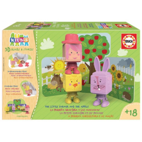 Educa The Kiubis, Малкият фермер и ябълките - Образователна игра Educa The Kiubis, Малкият фермер и ябълките - Образователна игра
