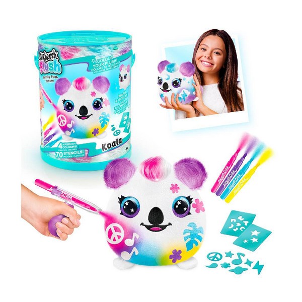 Продукт Canal Toys Мини плюшена играчка за оцветяване - Творчески комплект, 15 см, асортимент - 0 - BG Hlapeta