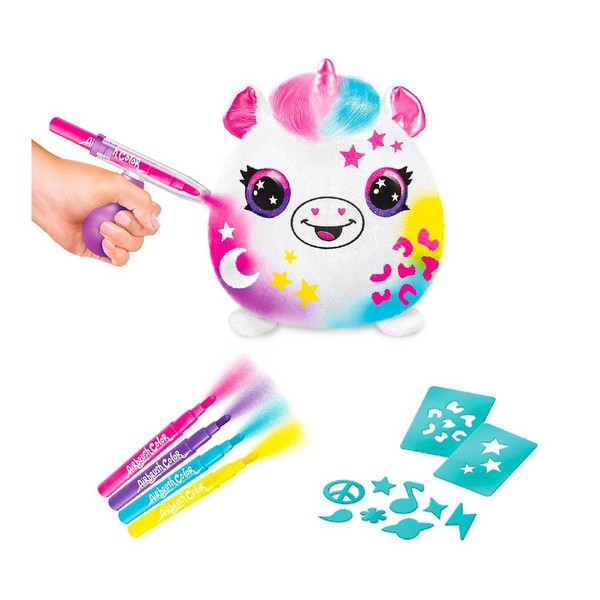 Продукт Canal Toys Мини плюшена играчка за оцветяване - Творчески комплект, 15 см, асортимент - 0 - BG Hlapeta