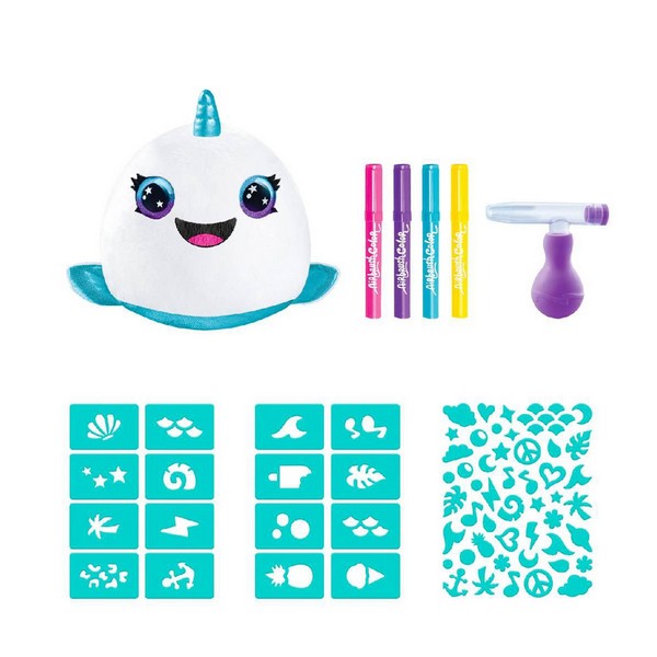 Продукт Canal Toys Мини плюшена играчка за оцветяване - Творчески комплект, 15 см, асортимент - 0 - BG Hlapeta