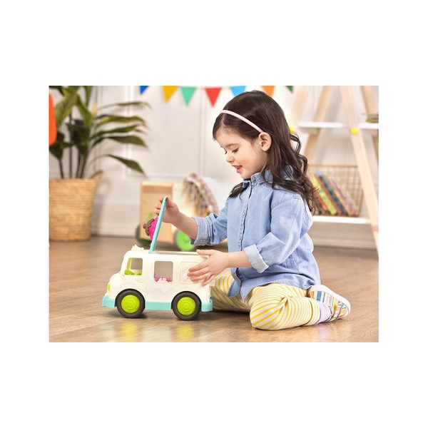 Продукт Battat Мини камион за сладолед - Детска играчка,, 28 x 16 x 19 см - 0 - BG Hlapeta