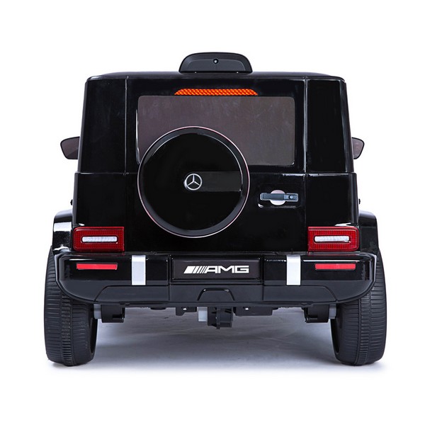 Продукт Акумулаторен Джип Mercedes AMG G63 с ЛИТИЕВО-ЙОННА батерия , с меки гуми и кожена седалка, 2025г - 0 - BG Hlapeta