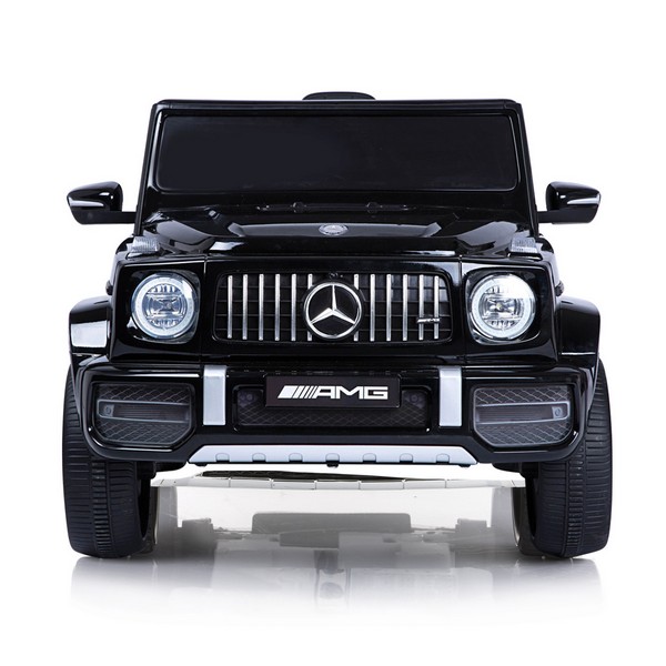 Продукт Акумулаторен Джип Mercedes AMG G63 с ЛИТИЕВО-ЙОННА батерия , с меки гуми и кожена седалка, 2025г - 0 - BG Hlapeta