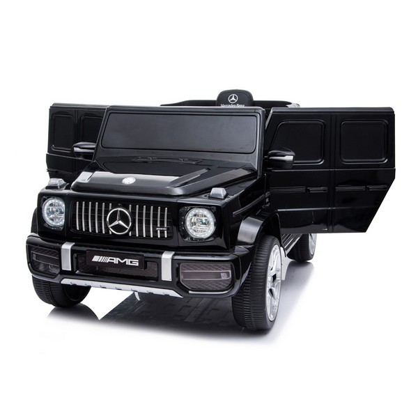 Продукт Акумулаторен Джип Mercedes AMG G63 с ЛИТИЕВО-ЙОННА батерия , с меки гуми и кожена седалка, 2025г - 0 - BG Hlapeta