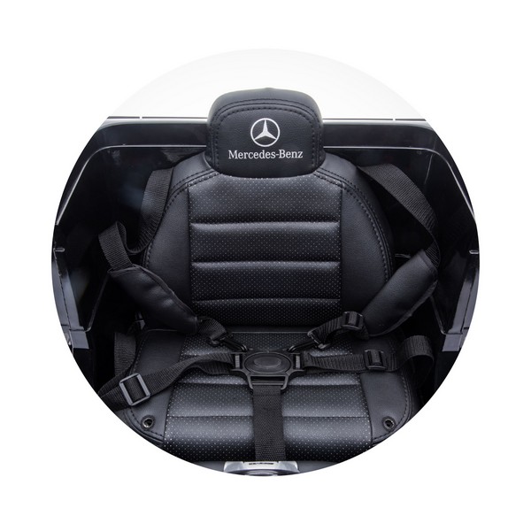 Продукт Акумулаторен Джип Mercedes AMG G63 с ЛИТИЕВО-ЙОННА батерия , с меки гуми и кожена седалка, 2025г - 0 - BG Hlapeta