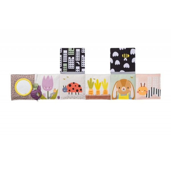 Продукт Taf Toys Urban Garden, Животни - Бебешка мека книжка, 15 х 85 cm - 0 - BG Hlapeta