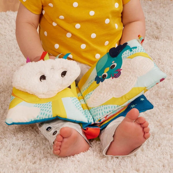 Продукт Battat Дъга - Сензорна бебешка книжка, , 15 x 4 x 16 cm - 0 - BG Hlapeta