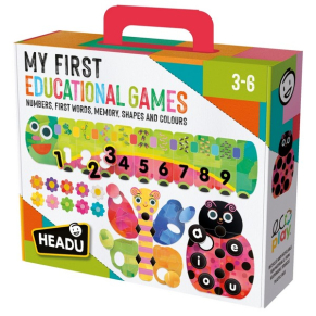 Headu Моите първи образователни игри - Образователен комплект, 20 части