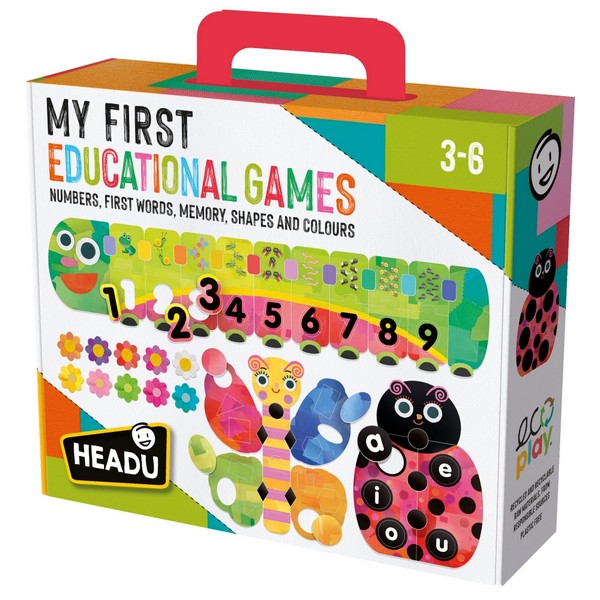 Headu Моите първи образователни игри - Образователен комплект, 20 части