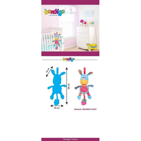 Продукт Bondigo - Музикална играчка гризалка - 0 - BG Hlapeta