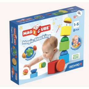 Geomag Различни геометрични фигури - Магнитен конструктор, 8 части