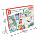 Hape Букви и цифри - Комплект шаблони, 66 части Продукт Hape Букви и цифри - Комплект шаблони, 66 части - 2 - BG Hlapeta