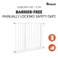 Hauck Clear Step 2 - Предпазна преграда за бебе + удължител 21 см Продукт Hauck Clear Step 2 - Предпазна преграда за бебе + удължител 21 см - 7 - BG Hlapeta
