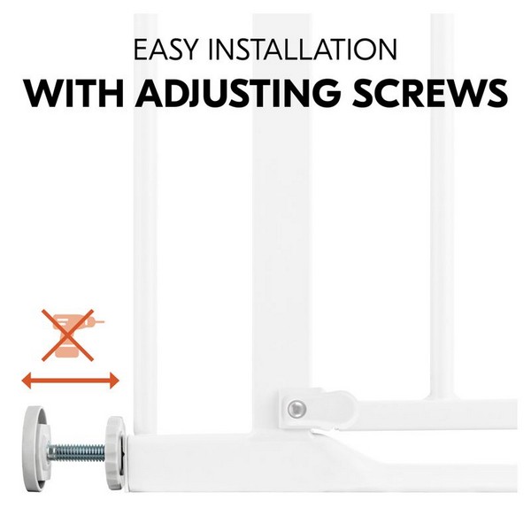 Hauck Clear Step 2 - Предпазна преграда за бебе + удължител 21 см Продукт Hauck Clear Step 2 - Предпазна преграда за бебе + удължител 21 см - 0 - BG Hlapeta