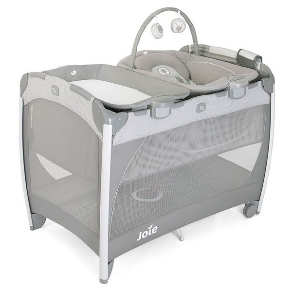 Продукт Joie excursion change and bounce - Бебешка кошара, с шезлонг с вибрация и музика и подложка за повиване - 0 - BG Hlapeta