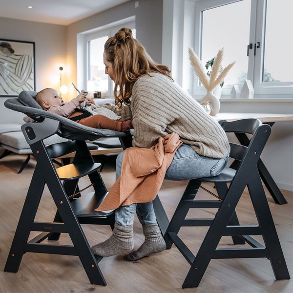 Продукт Hauck Alpha+ - Дървен стол за хранене и шезлонг - 0 - BG Hlapeta