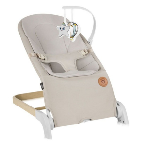 Lionelo Lilac Beige Sand - Бебешки шезлонг