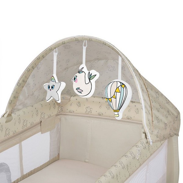 Продукт Lionelo Sven Plus - Бебешка кошара с комарник, подложка за повиване и интерактивна играчка - 0 - BG Hlapeta