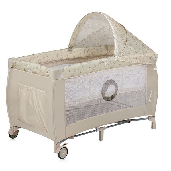 Продукт Lionelo Sven Plus - Бебешка кошара с комарник, подложка за повиване и интерактивна играчка - 0 - BG Hlapeta
