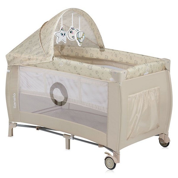 Продукт Lionelo Sven Plus - Бебешка кошара с комарник, подложка за повиване и интерактивна играчка - 0 - BG Hlapeta