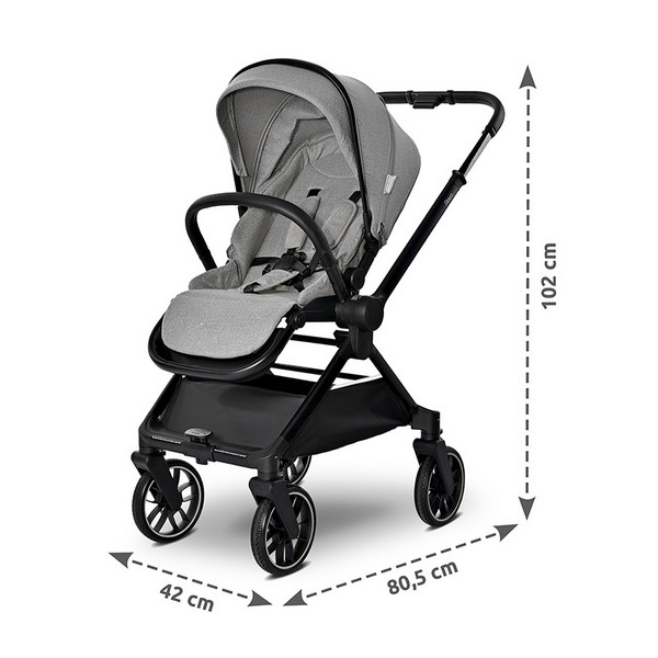 Продукт Lorelli REYA Детска количка 2в1 + ПОДАРЪК Люлка Portofino 2в1, beige dots - 0 - BG Hlapeta