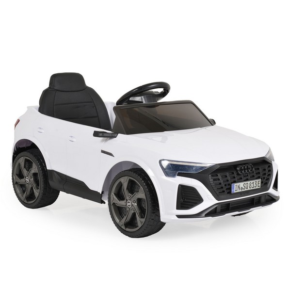 Продукт Акумулаторен джип Audi SQ8 e-tron 12V, с меки гуми и LED светлини - 0 - BG Hlapeta