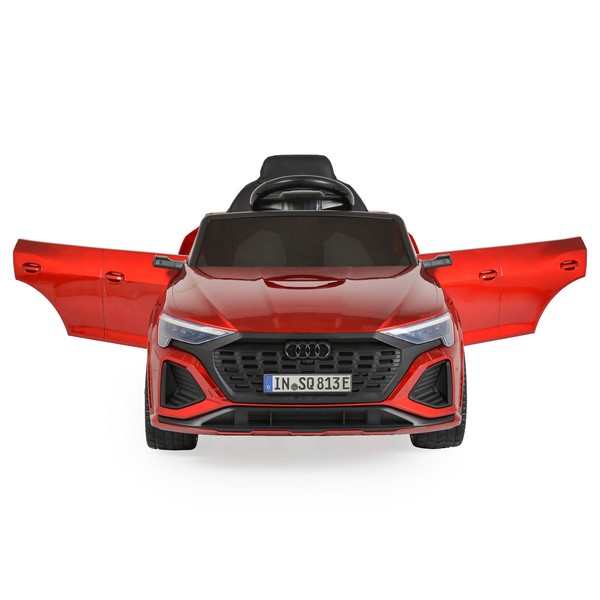 Продукт Акумулаторен джип Audi SQ8 e-tron 12V, с меки гуми и LED светлини - 0 - BG Hlapeta
