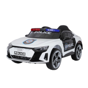 Акумулаторна кола Audi RS e-tron 717 ПОЛИЦИЯ 12V, с меки гуми