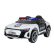 Акумулаторна кола Audi RS e-tron 717 ПОЛИЦИЯ 12V, с меки гуми 1