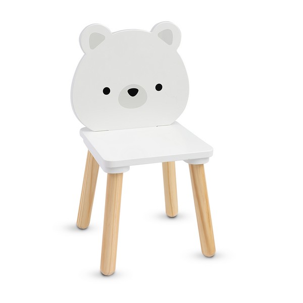Продукт Moni White Bears - Дървена маса с 2 стола - 0 - BG Hlapeta